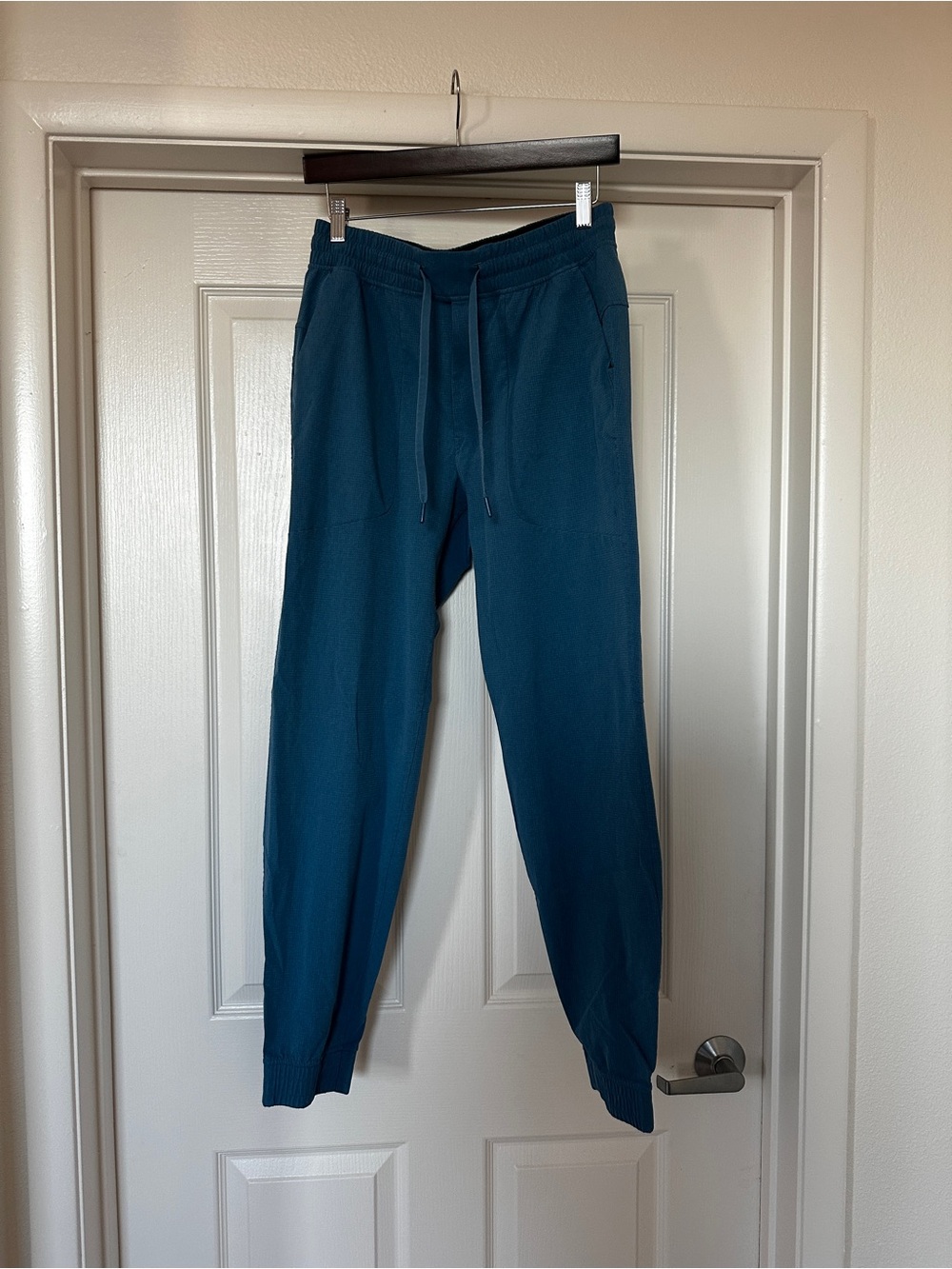 lululemon athletica Men's ABC Joggers in light indigo blue